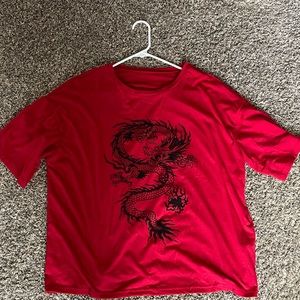 Red Chinese dragon tee!